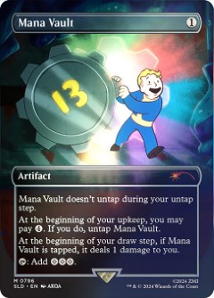 Mana Vault Secret Lair Drop - Vault Boy Art